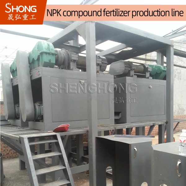 Dry Powder Double Roller NPK Fertilizer Production Line with Extrusion Granulation and Customizable Formulation