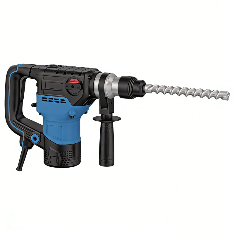 220V Industrial Grade Electric Rotary Hammer Drilling Power Tool with 4500bpm Impact Energy for Construction