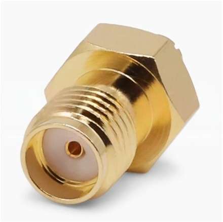 50 Ohm RF Adapter DC-6GHz Female to Female Coax Adapter SMP to SMA