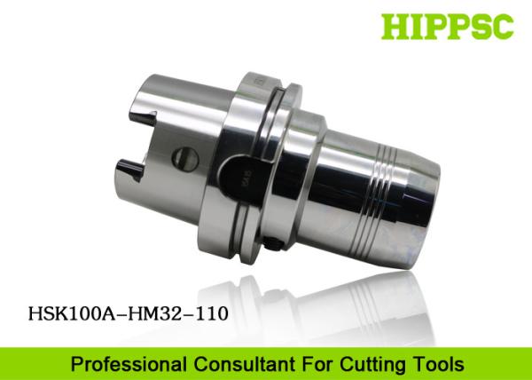 100A HSK High Precision Tool Holders , Milling Tool Holder Special Steel