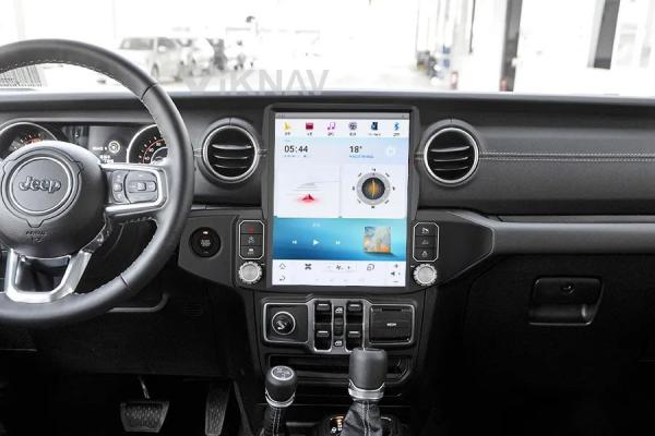 13 Inch Android Car radio For 2021 jeep wrangler Navigation GPS Multimedia DVD Player Wireless Carplay renesas mcu 4G