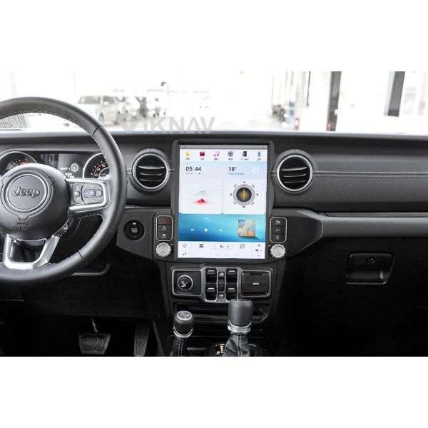 13 дюймовое радио для автомобилей Android Для 2021 года джип Wrangler Навигация GPS Мультимедийный DVD-плеер Беспроводной Carplay renesas mcu 4G