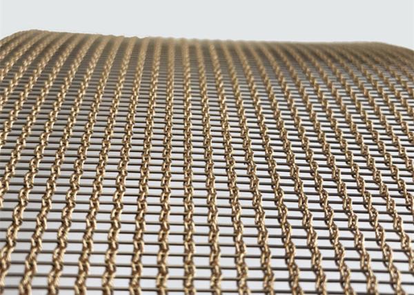 SHUOLONG Woven Copper Glass Laminated Wire Mesh Lightweight Heat Resistance