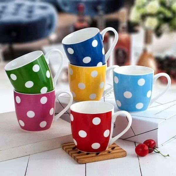 Small Glazed Personalized Kids Mugs Eco Friendly For Promotional Gift