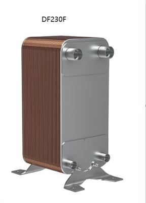Central Air Conditioner Brazed Plate Heat Exchanger Refrigeration High Efficiency