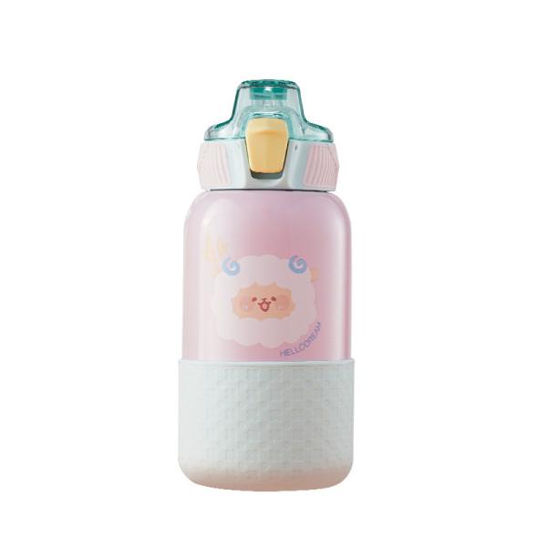 560ml Stainless Steel Thermal Drink Bottle Vacuum Flask Water Bottle For School Kids