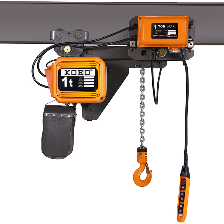 Compact Low Profile Electric Hoist Precise Control Heavy Duty Hoists