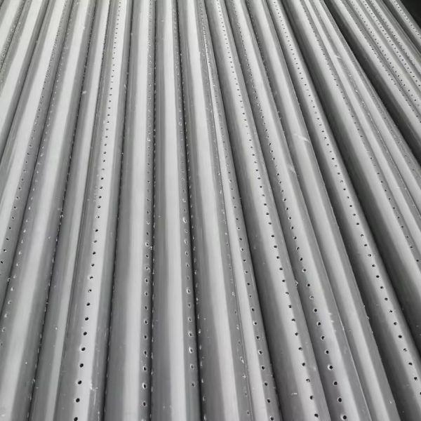 4-Inch PVC Drainage Perforated Pipes for Effective Water Drainage and Improved System