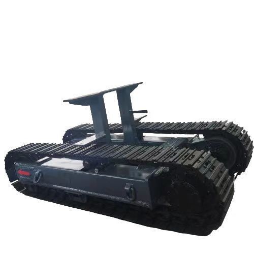 8 Ton All Terrain Rubber Steel Crawler Tank Tracked Undercarriage Unmanned Vehicle Robot