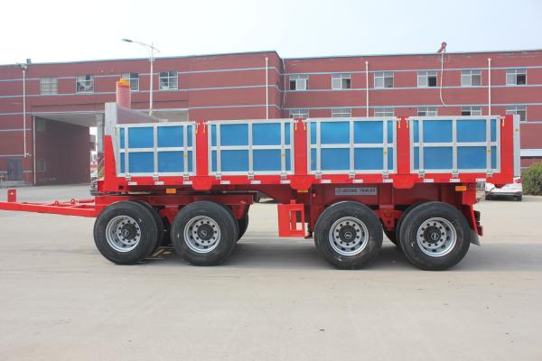 40 Ton Dump Truck Tractor Tipper Trailer Semi-Trailer Sales for Tractor Rim 9.00-22.5