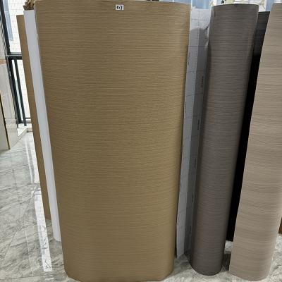 Customized Self Adhesive PVC Film Roll Kitchen Cabinet Wrap Wallpaper Furniture Film With Texture Laminate