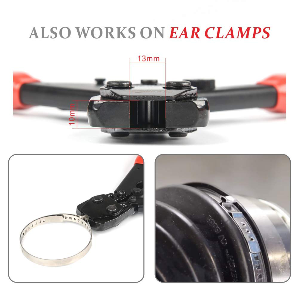 Alloy Ratcheting PEX Crimping Tool For Fastening Stainless Clamps