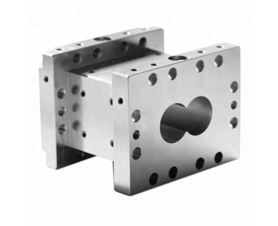 Certifié TEX120 Résistance à l'usure Components d'extrudeuse à double vis Éléments de vis étoilés