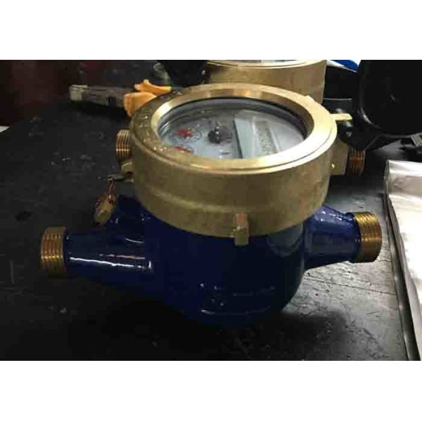 Flow Rate R 80 100 House Water Meter Reed Switch PN16 Residential Anti Fog