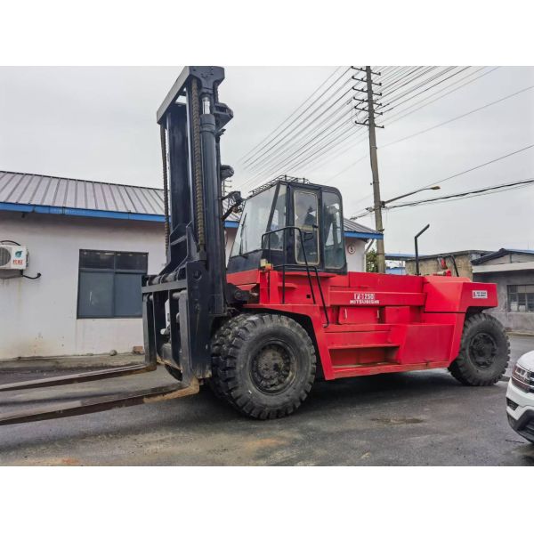Mitsubishi FD250 de 25 toneladas em veículos elevadores a diesel de segunda mão Dimensões gerais 3254*1086*2000