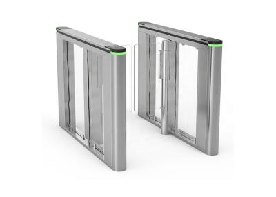 40P/ Min SS304 Acrylic Swing Turnstile Gate Brushless DC Motor 100W