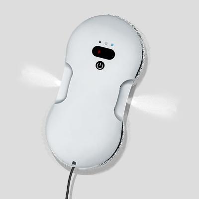 Robot de nettoyage de fenêtres extérieures Rise avec langage d'opération allemand et batterie de 500mAn
