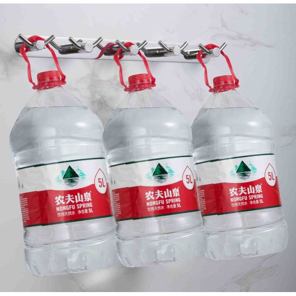 Wall Mounted Decorative Stainless Steel Hook Rack For Hanging Coats Backpack