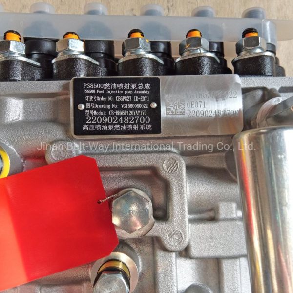 40 кг ВГ1560080022 ПС8500 Впрыск топлива для HOWO Weichai Wd615.69 336 HP как показано