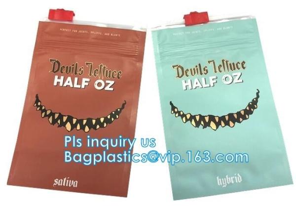 Child-resistant Packaging, Kraft Paper Child Resistant Bag, Opaque Plastic Lockable Medication Bag , Stand Up k Ba