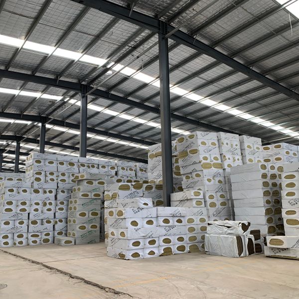 Fireproof Rock Wool Insulation Panels Customizable Protecting Lives / Properties