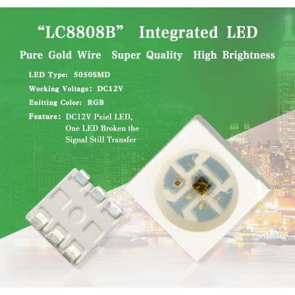 arduino controllable digital led chip lc8808 super led chip