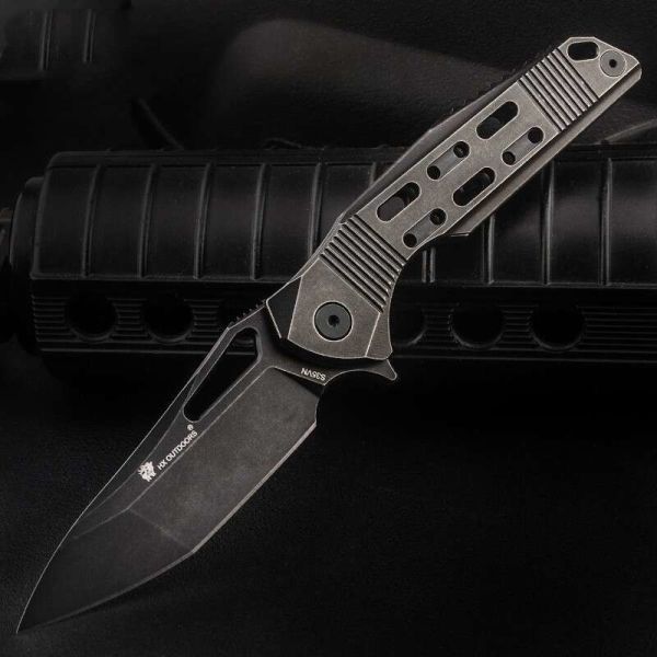 Medium Armor Titanium Plating Dagger Knife 3mm Thickness 8.6 Inch Length