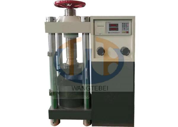 Digital Display Concrete Testing Machine Manual Control And Hydraulic Loading Mode