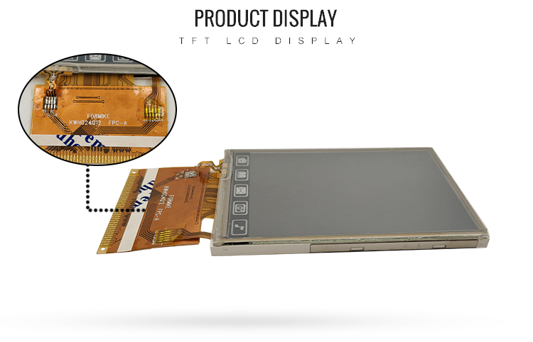 LCD TFT Display ILI9341 2.4 Inch Touch Screen With 37 Pin 16 BIT MCU Interface