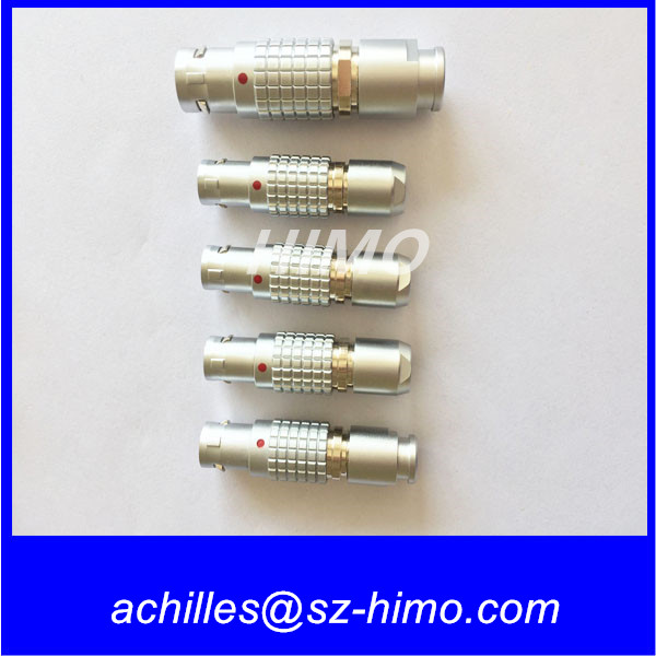 Shenzhen Factory Push-Pull Metal 6pin Lemo Connector Circular Type For Singal Transfer