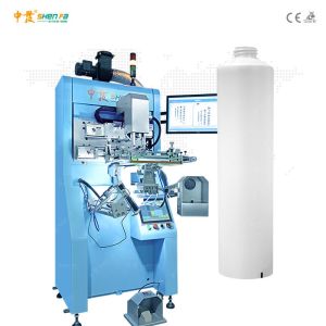 Irregular Shape Servo Semi Automatic Screen Printer