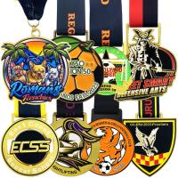 Medallas moldeadas a medida para el baloncesto fútbol maratón de fútbol