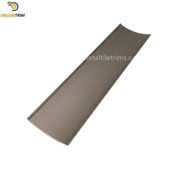 39.7mm Wide Aluminium Floor Threshold Strip Matt Bronze Decorative