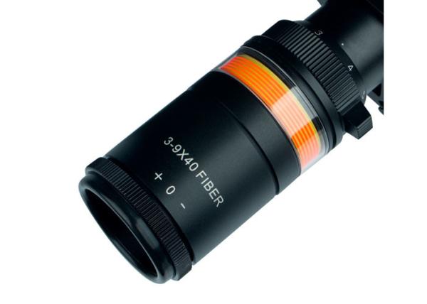 Red Fiber Military Grade Scopes , Long Range Target Scopes One Piece Aluminum Tube