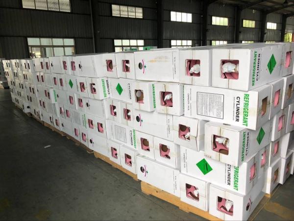 3.4KG High Purity HFC 134A Refrigerant 99.9% Refrigerant Type