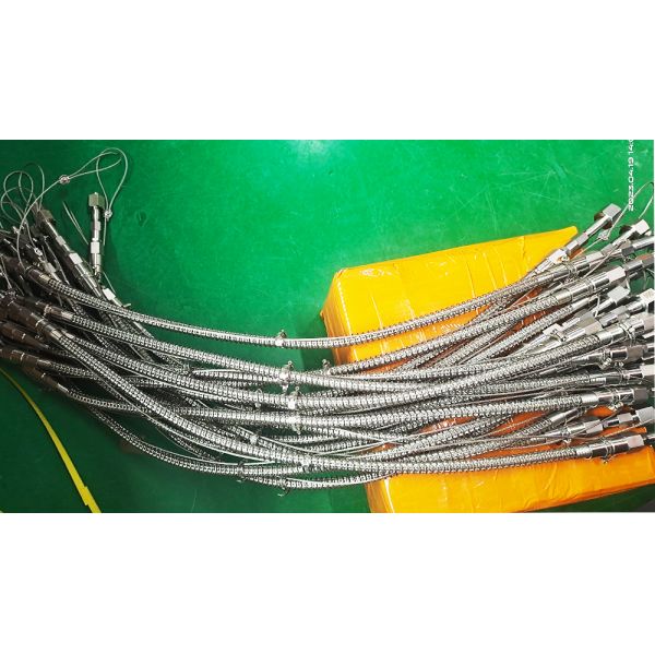 Гибкий металлический рукав 304SS с кабелем безопасности для баллона LPG