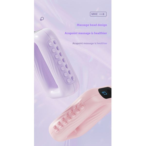 Electric Muscle Massager with 5 Speeds and 3 Modes Hands-Free Strap for Full-body Massage Portable Fascia Massager