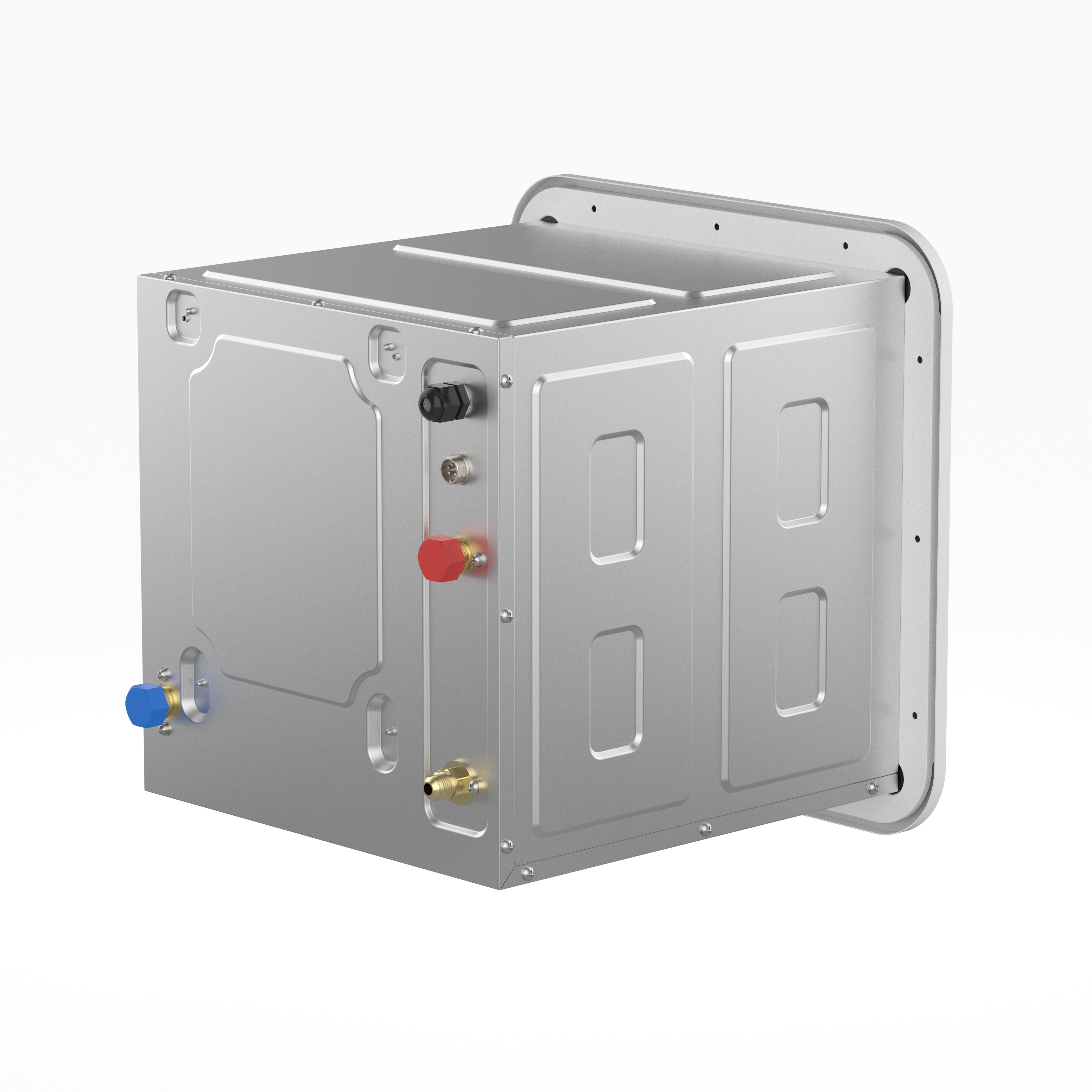 Off-Grid Living RV Tankless Propane Gas Water Heater 80,000 BTU Stainless Steel Outdoor Camper Overland Trailer 4x4 12V
