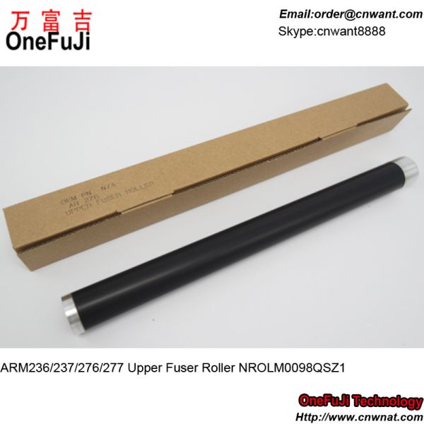 Sharp AR276 AR236 AR266 AR277 AR237 Upper fuser roller compatible for Sharp machine