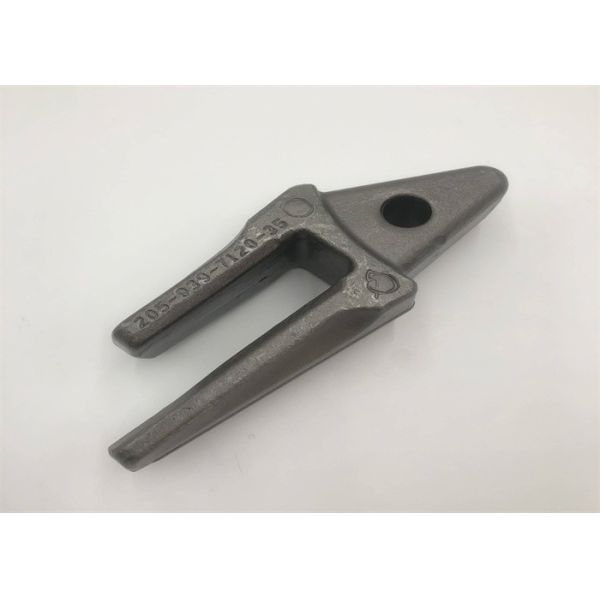 Alloy Steel Komatsu Bucket Teeth And Adapters For PC200-30 PC200-35 PC200-40