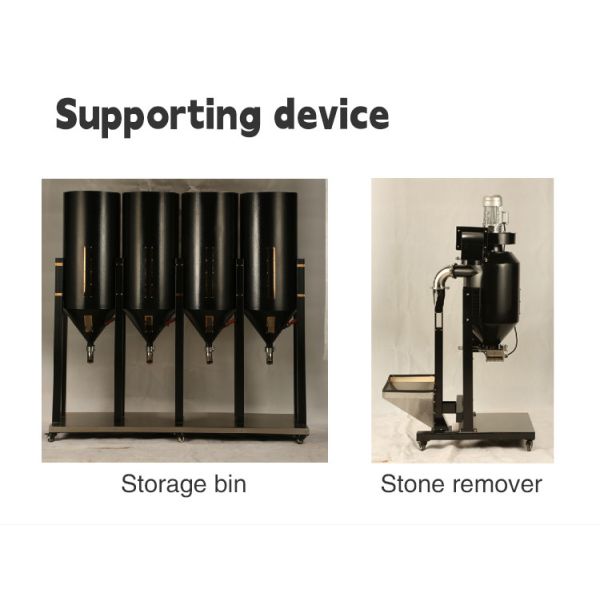 Roastador de café de 15 kg Máquina industrial Roastador de granos de café Roastador de café comercial