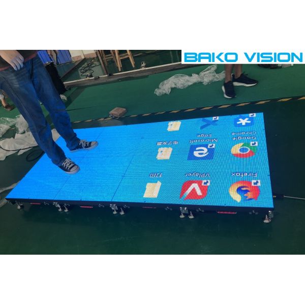 P3.91 P4.81 Waterproof Outdoor Rental Floor Led Digital Video Display Screen for Wedding Stage and Event