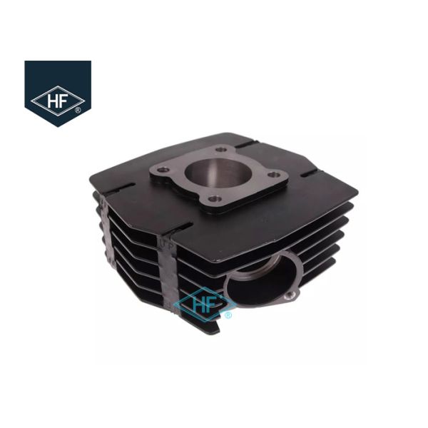 2 Stroke Single Motorcycle Cylinder Kit With Piston Set Gasket Black Iron Material