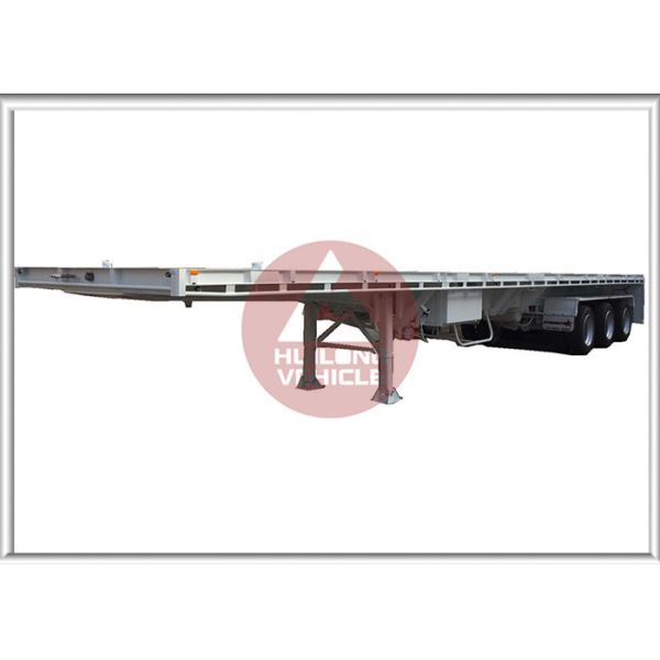 Extendable Heavy Duty Trailer Automatic Steering Good Trafficability Pneumatic Brake