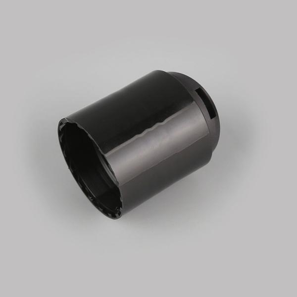 28/410 Cosmetic Bottle Caps Black Plastic Bottle Screw Caps No Leakage