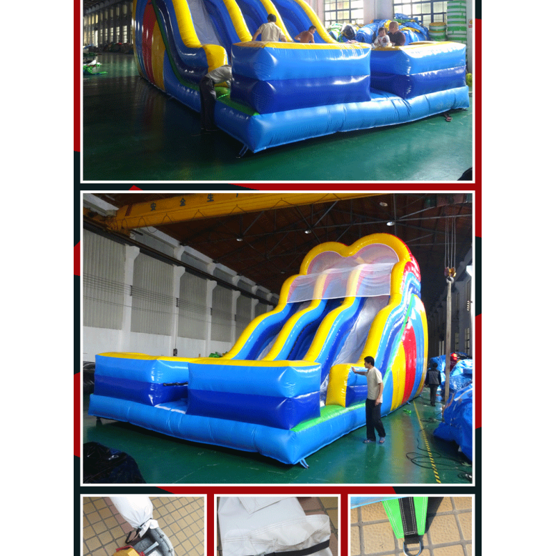 Inflatable Water Slide with Swimming Pool for Kids and Adults on Sale