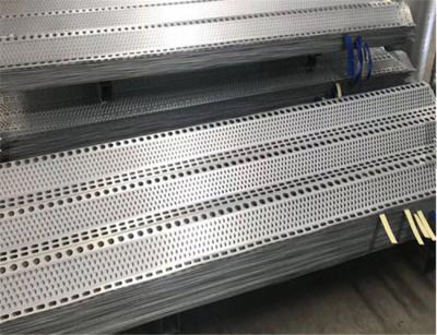 500mm Width Anti Wind Dust Net Windbreak Fence Panels In 1mm Galvanized Sheet