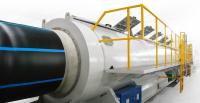 HDPE PE Water Pipe Extruder Making Machine / Production Line