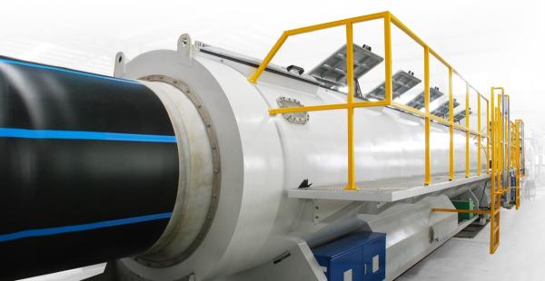 Machine de fabrication automatique de tubes de câbles hydrauliques en PE HDPE en plastique