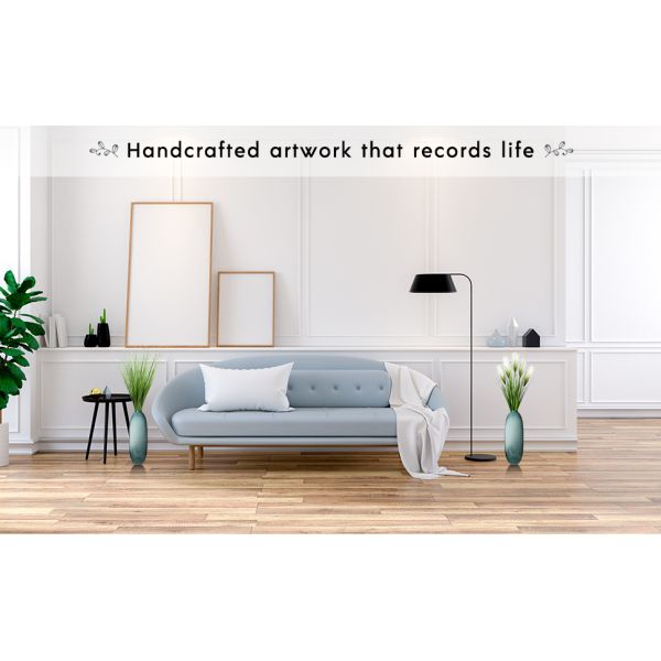 Artificial Plants 6 Pack Onion Tall Grass Greenery, Faux Fake Grass Shrubs Plant Flowers Wheat Grass for House Home